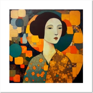 Asian Abstract Posters and Art